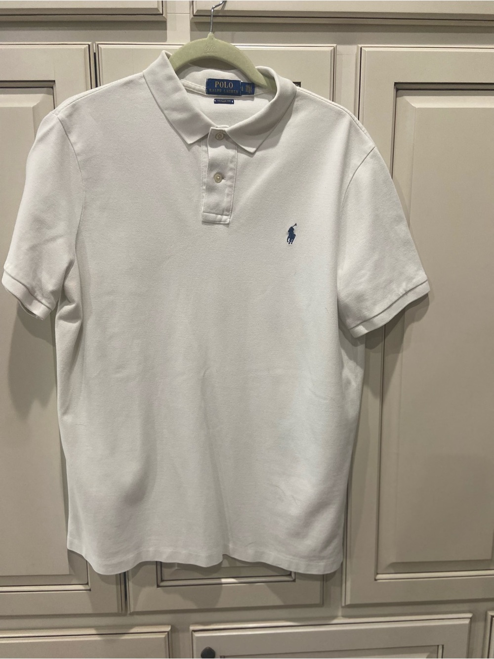 Polo by Ralph Lauren MENS CLASSIC FIT White Polo